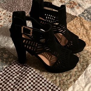 Womens black high heels